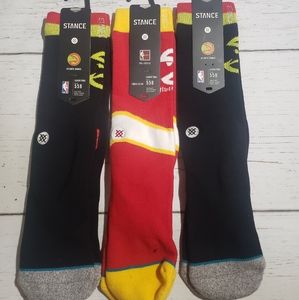 Stance Atlanta Hawks Men's Socks New Medium(6-8.5)